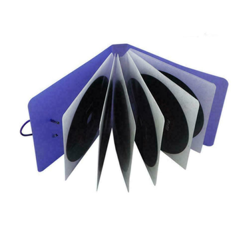 12 Plastic CD DVD Disc Double Sleeve Holder Clear Storage LQ k Case Q9T9 W2I3