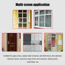 Self Adhesive Door Window Seal Brush Strip Sound Insulation Strip (Grey) Newly