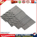 40pcs Mini Drill HSS Bit 0.5mm 2.0mm Straight Shank Twist Drill Bits Set Newly