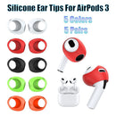 Protective Replacement Ear Cover Ear Pads Eartips Silicone For AirPods 3