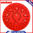 6"" Steel Tongue Drum 11 Tune Musical Instrument Hand Pan Tank Drum with Bag