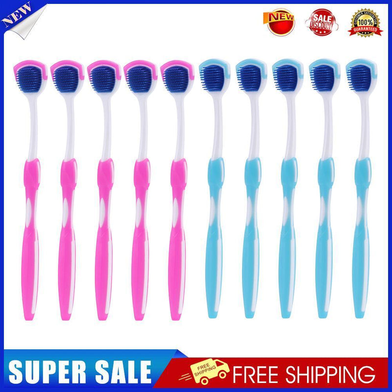 10pcs Tongue Brush Silicone Breath Scraping Fresh Mouth Soft for Travel Sup