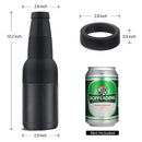 #A Stainless Steel Beer Bottle Can Cooler Holder Thermal Vacuum Double Layer