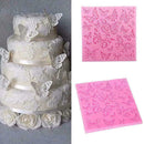 1Pcs Butterfly Lace Fondant Mold Silicone Cake Mold Baking Tool Best A8Q1