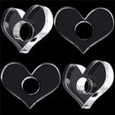 Book Page Holder Love Heart Bookmark Thumb Book Support Acrylic Bookmarker