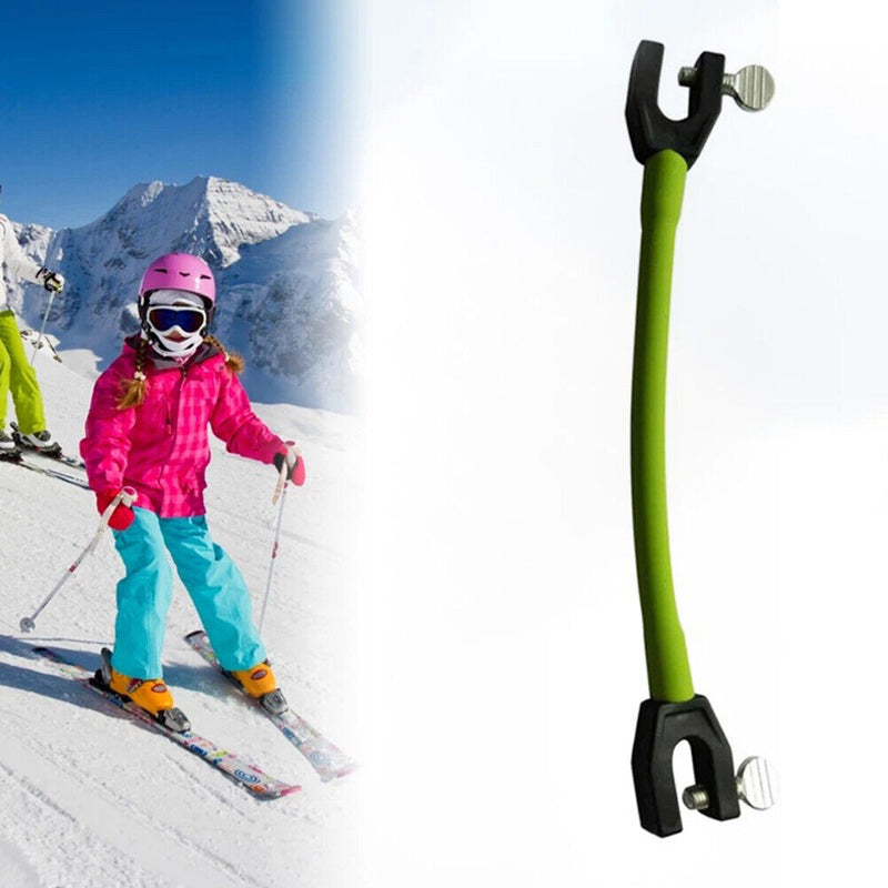 Removable Training Elastic Clip Winter Ski Tip Connector for Beginner Childre