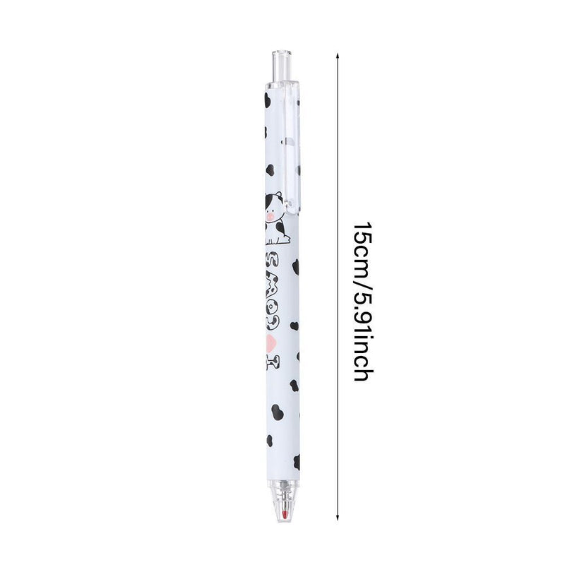 Writing Pen 0.5mm I love Milk Stationery Cows Pattern Gel Pen Office School