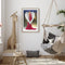 Angel in Red Dress Oil Paint By Numbers DIY Handpainted on Canvas Wall Arts