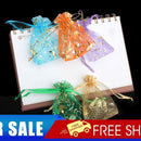 50 pcs Organza Jewelry Candy Pendent Mixed Color Mini Gift Pouch Bags Weddi