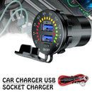 QC 3.0 USB Port Fast Car Charger Socket Outlet Adapter PD 12/24V Phone F Y7T4