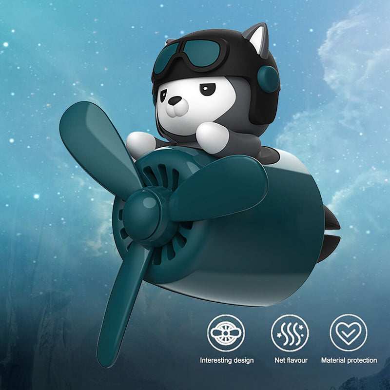 Car Air Freshener - Air Outlet Vent Aromatherapy Diffuser Ornaments (Green)