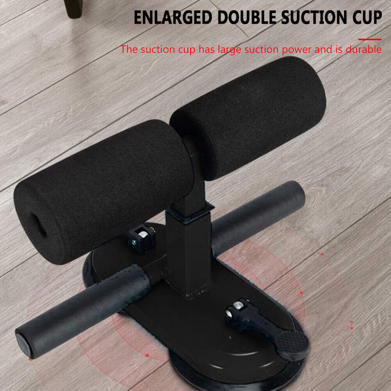 Adjustable Sit-Ups Double Fixed Suction Cups Yoga Fitness Muscle Workout Crunch