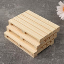 Cold Hot Wooden Cushion Insulation Mat Beverage Cup Pad Wood Coasters