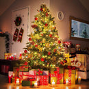 50 LED 5m Solar Copper Wire Lamp 8 Modes Decor String Light (Warm White) Newly