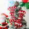 Decoration Party Pet Dog Christmas Stockings Bone Shape Stockings Knit Hanging