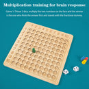 #A Wooden Montessori Math Toys Practical Manipulatives Chart Games for Fun Learn