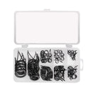 Oval Eye Ceramic Ring Fishing Rod Guide Tip Repair Kit Tackle Box Accessories