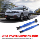 2pcs Double Ended Valve Lapping Stick w/ Suction Cup Valve Lapper Grinding Tools