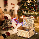 A Letter to My Daughter Hand-Cranked Wooden Music Box Melody Musical Gifts