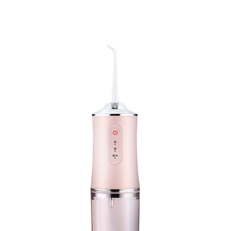 Electric Oral Irrigator Dental Water Jet Water Flosser Teeth Scaler (Pink) Newly