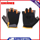 Half Finger Cycling Gloves Anti Breathable Brief MTB Bike Men Women Sports Glove