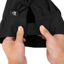 Adjustable Elastic Men Women Mushroom Cap Cooking Kitchen Chef Hats (Black)