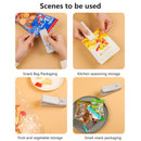 Mini Heat Bag Vacuum Heat Sealer for Plastic Bag Storage Food Snack (Grey) Newly