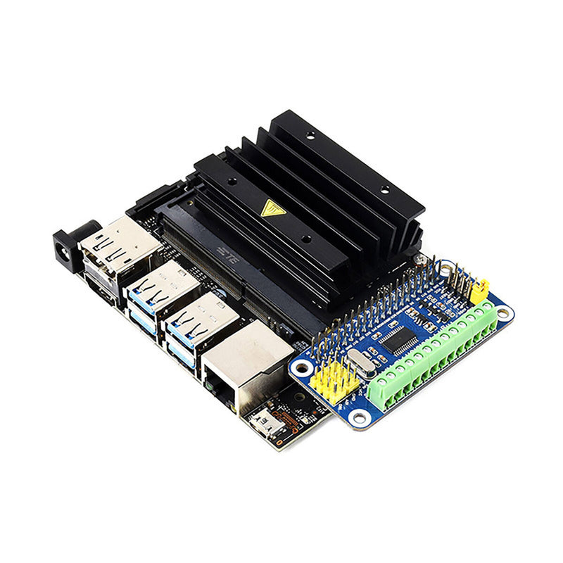AD HAT Extension Board for Raspberry Pi ADS1263 10-Channel-A/D and Jetson Nano