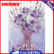 Part Drill Craft Poster DIY Flowers Vase Rhinestones Picture Diamond Painting
