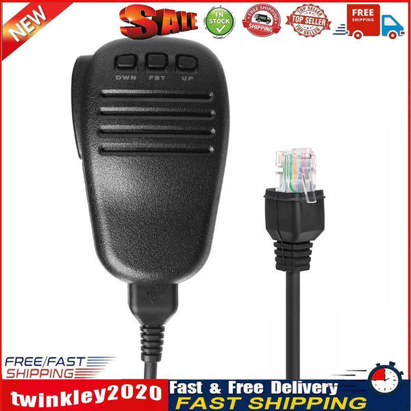 Short Wave Microphone Speaker for Yaesu FT-817 FT-857 FT897 Walkie-talkie Newly