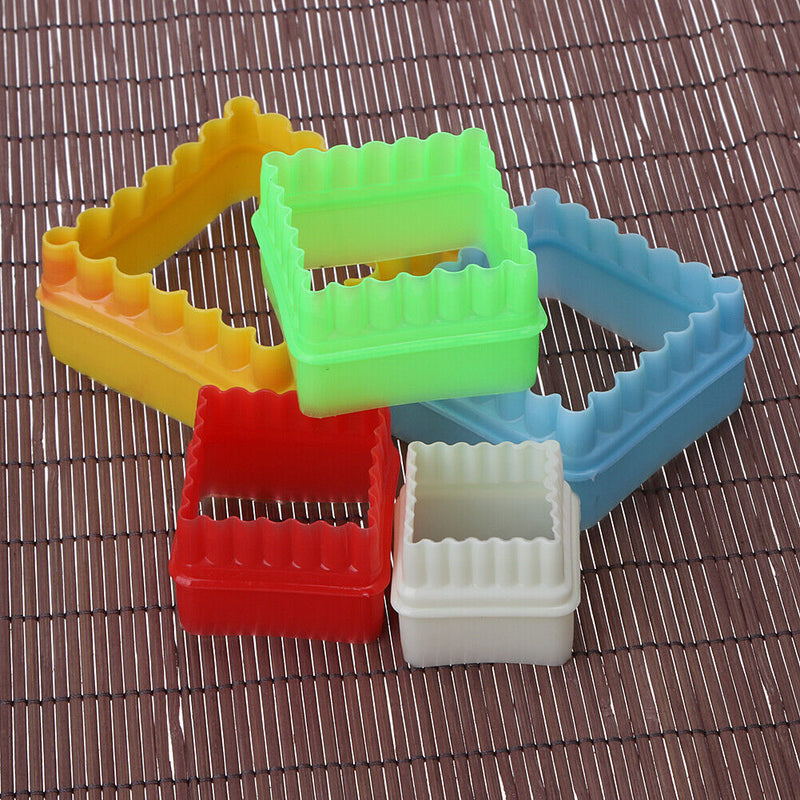 1 set Cookies Cutter Frame Cake Mould DIY Star Tree Round Heart Flower Mold