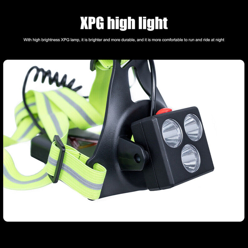 LED Running Light USB Rechargeable Waterproof Chest Lamp for Jogging Camping