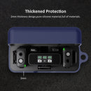 Wireless Microphone Charging Compartment Box for DJI Action 2/OM 5 (Blue) Newly