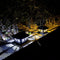 Solar Post Cap Lamp LED Waterproof Outdoor Deck Light Garden Decor (Black) Newly