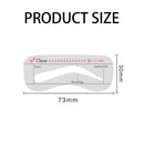 Eyebrow Stencil Grooming Shaper Durable Template Makeup Tools for Women