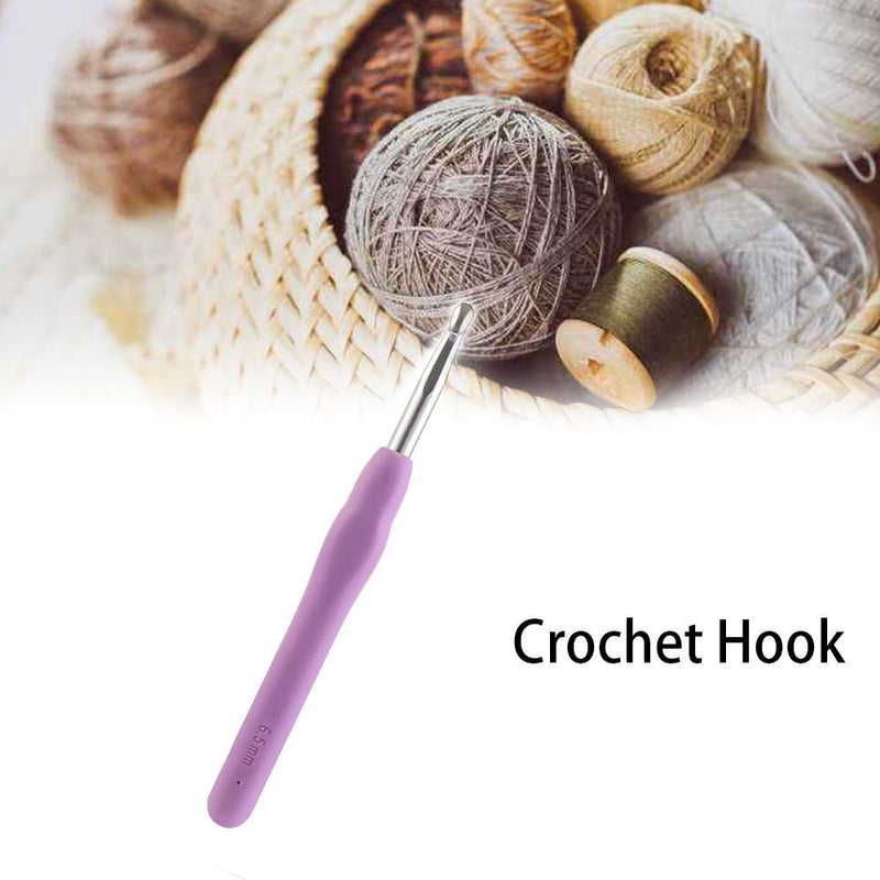 DIY Craft Tools Soft Grip Aluminum Weave Yarn Knitting Needles Crochet Hook