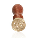 2015 Sealing Wax Classic Initial Wax Seal Stamp Alphabet Letters A Retro