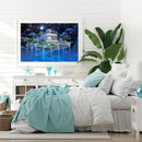 Diamond Painting Moonlight City Full Round Drill Picture of Rhinestone Draw