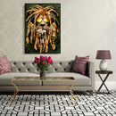 5D DIY Diamond Painting Full Drill Picture of Rhinestone Kits Lion Cross Stitch
