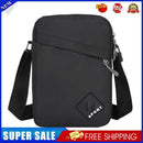 Men Retro Oxford Spinning Shoulder Bag Sports Outdoor Small Handbag (Black)