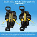Brake Caliper Double-Sided Drive Bicycle Brake Brake Pad Caliper Disc Brake