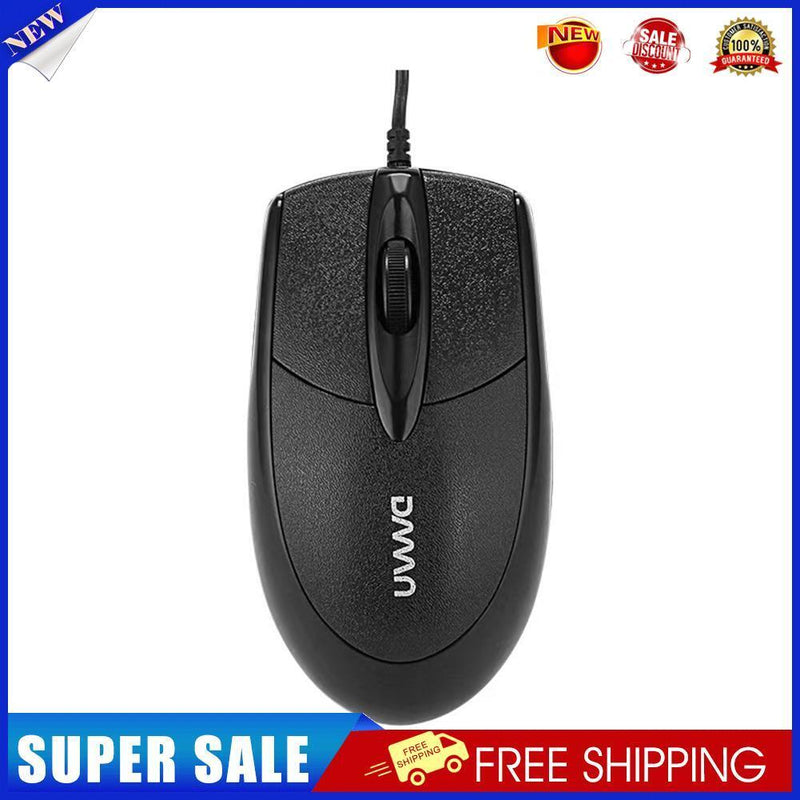 Optical USB Wired Mouse 3 Buttons 1200dpi Computer Laptop PC Ergonomic Mice