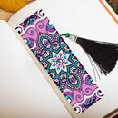 2pcs 5D Mosaic Bookmark Tassel Diamond Painting Cross Stitch Page-marker Newly