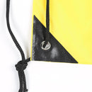 Outdoor Sports Waterproof Drawstring Backpacks Storage Knapsack (Yellow)