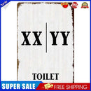 Rectangular Metal Sign Plaque Tin Signs Toilet Tin Plate Art Wall Posters