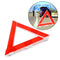 Road Safety Car Emergency Breakdown Triangle Reflective Red Warning Sign Newly