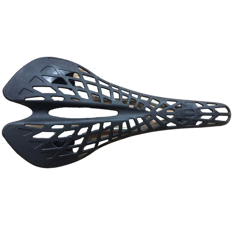 MTB Mountain Road Bicycle Cycling Bike Hollow Saddle Seat Plastic Black Newly