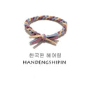Women Girl Hair Accessories Hair Ring High Elastic Hair Tie Rope Hand-woven