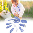 9pcs Kids Doctor Playset Pretend Play Kit Dentist Medical for Ages 3+ Girls Boys