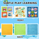 #A Montessori Sensory Toys for Babies - Tissue Box Infant Play Scarves Prescho